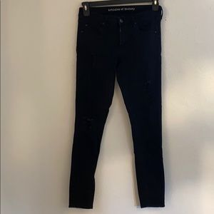 Black ripped jeans by Articles of Society